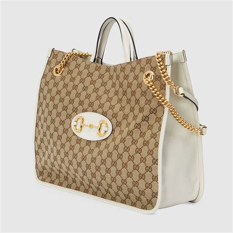 gucci 1955 horsebit large tote bag